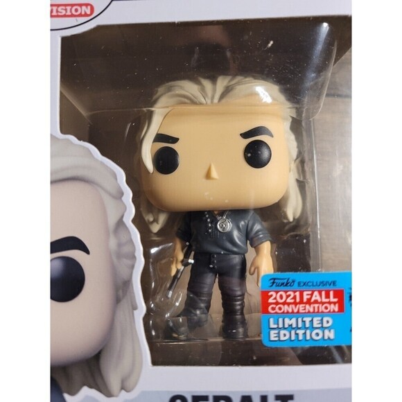 Geralt The Witcher Funko Pop (fall 2021 convention-limited edition) - Picture 3 of 8